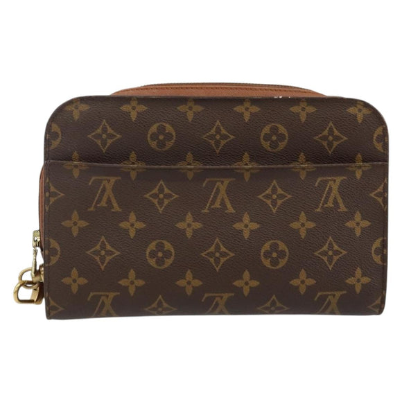 LOUIS VUITTON Monogram Orsay Clutch Bag M51790 LV Auth 145044