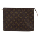 LOUIS VUITTON Monogram Poche Toilette 26 Pouch M47542 LV Auth 145045-13