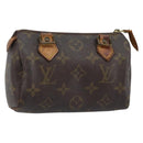 LOUIS VUITTON Monogram Mini Speedy Hand Bag M41534 LV Auth 145047-1