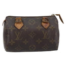 LOUIS VUITTON Monogram Mini Speedy Hand Bag M41534 LV Auth 145047-13