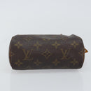 LOUIS VUITTON Monogram Mini Speedy Hand Bag M41534 LV Auth 145047-6