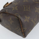 LOUIS VUITTON Monogram Mini Speedy Hand Bag M41534 LV Auth 145047-14