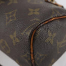 LOUIS VUITTON Monogram Mini Speedy Hand Bag M41534 LV Auth 145048-16