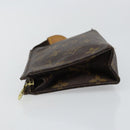 LOUIS VUITTON Monogram Poche Toilette 15 Pouch M47546 LV Auth 145049-4