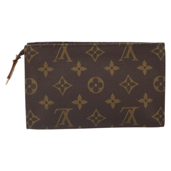 LOUIS VUITTON Monogram Bucket PM Accessory Pouch LV Auth 145051