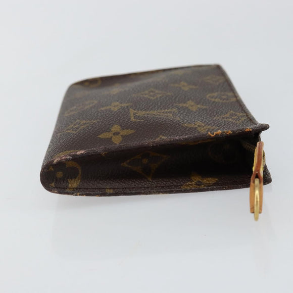 LOUIS VUITTON Monogram Bucket PM Accessory Pouch LV Auth 145052