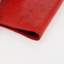 LOUIS VUITTON Monogram Vernis Agenda PM Planner Cover Rouge R21003 Auth 145054-16