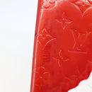 LOUIS VUITTON Monogram Vernis Agenda PM Planner Cover Rouge R21003 Auth 145054-7