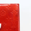 LOUIS VUITTON Monogram Vernis Agenda PM Planner Cover Rouge R21003 Auth 145054-8