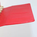 LOUIS VUITTON Monogram Vernis Agenda PM Planner Cover Rouge R21003 Auth 145054-21