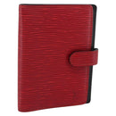 LOUIS VUITTON Epi Agenda PM Day Planner Cover Red R20057 LV Auth 145055-1