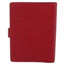 LOUIS VUITTON Epi Agenda PM Day Planner Cover Red R20057 LV Auth 145055-3