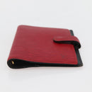 LOUIS VUITTON Epi Agenda PM Day Planner Cover Red R20057 LV Auth 145055-7
