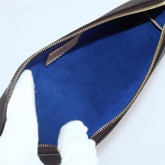LOUIS VUITTON Monogram Trousse Elizabeth Pen Case GI0907 LV Auth 145058SAM