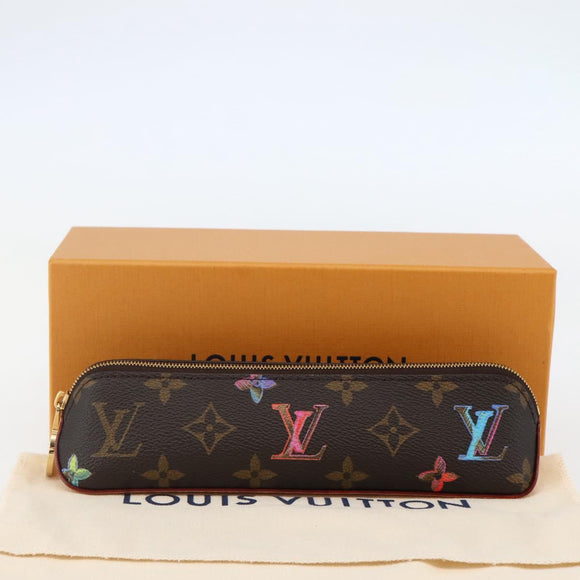 LOUIS VUITTON Monogram Trousse Elizabeth Pen Case GI0907 LV Auth 145058SAM