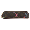 LOUIS VUITTON Monogram Trousse Elizabeth Pen Case GI0907 LV Auth 145058SAM-1
