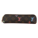 LOUIS VUITTON Monogram Trousse Elizabeth Pen Case GI0907 LV Auth 145058SAM-13