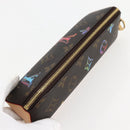 LOUIS VUITTON Monogram Trousse Elizabeth Pen Case GI0907 LV Auth 145058SAM-5