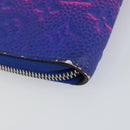 LOUIS VUITTON Illusion Zippy Wallet Vertical NM Wallet Pink M81243 Auth 145059-15