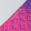 LOUIS VUITTON Illusion Zippy Wallet Vertical NM Wallet Pink M81243 Auth 145059-9