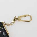 LOUIS VUITTON Multicolor Pochette Cles NM Coin Purse Black M60279 Auth 145060V-6