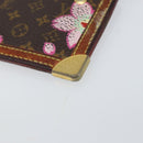 LOUIS VUITTON Monogram Cherry Blossom Pochette Cles Purse M92015 LV Auth 145062-15