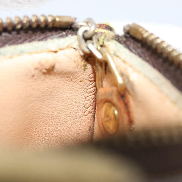 LOUIS VUITTON Monogram Cherry Blossom Pochette Cles Purse M92015 LV Auth 145062