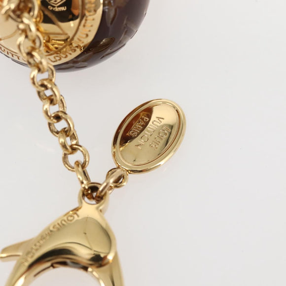 LOUIS VUITTON BijouxSac Montgolfier Charm metal Gold M66370 LV Auth 145064A