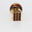 LOUIS VUITTON BijouxSac Montgolfier Charm metal Gold M66370 LV Auth 145064A-6