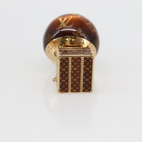 LOUIS VUITTON BijouxSac Montgolfier Charm metal Gold M66370 LV Auth 145064A