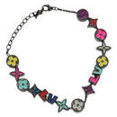 LOUIS VUITTON Bracelet Monogram Party Bracelet metal Black M0932A Auth 145065AM-1