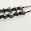 LOUIS VUITTON Bracelet Monogram Party Bracelet metal Black M0932A Auth 145065AM-9