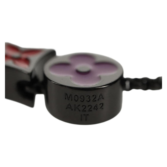 LOUIS VUITTON Bracelet Monogram Party Bracelet metal Black M0932A Auth 145065AM