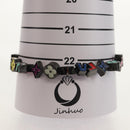 LOUIS VUITTON Bracelet Monogram Party Bracelet metal Black M0932A Auth 145065AM-11