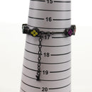 LOUIS VUITTON Bracelet Monogram Party Bracelet metal Black M0932A Auth 145065AM-12