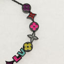 LOUIS VUITTON Bracelet Monogram Party Bracelet metal Black M0932A Auth 145065AM-5