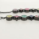 LOUIS VUITTON Bracelet Monogram Party Bracelet metal Black M0932A Auth 145065AM-6