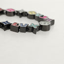 LOUIS VUITTON Bracelet Monogram Party Bracelet metal Black M0932A Auth 145065AM-7