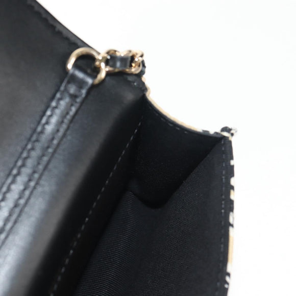 CHANEL Matelasse Chain Shoulder Bag Satin Beige Gold CC Auth 145067SAM