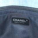 CHANEL Coco Perfume Chain Shoulder Bag Denim Light Blue CC Auth 145068AV-22
