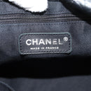 CHANEL Chain COCO Mark Shoulder Bag Tweed Black Silver CC Auth 145069AV-19