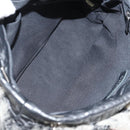 CHANEL Chain COCO Mark Shoulder Bag Tweed Black Silver CC Auth 145069AV-10