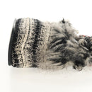 CHANEL Chain COCO Mark Shoulder Bag Tweed Black Silver CC Auth 145069AV-4