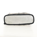 CHANEL Chain COCO Mark Shoulder Bag Tweed Black Silver CC Auth 145069AV-5