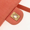 CHANEL Matelasse Backpack Denim Pink Gold CC Auth 145070AM-24