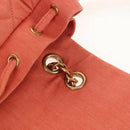 CHANEL Matelasse Backpack Denim Pink Gold CC Auth 145070AM-25