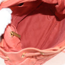 CHANEL Matelasse Backpack Denim Pink Gold CC Auth 145070AM-9