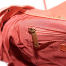 CHANEL Matelasse Backpack Denim Pink Gold CC Auth 145070AM-30