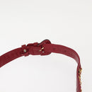 CHANEL Matelasse Waist Bag Lamb Skin Multicolor Gold CC Auth 145072-10