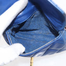 CHANEL Matelasse Waist Bag Lamb Skin Multicolor Gold CC Auth 145072-17